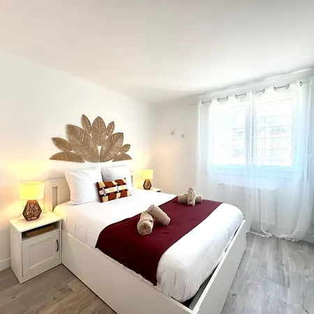 Magnifique 2p-front De Mer-garage-juan Les Pins Apartman